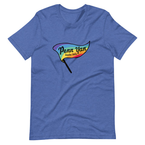 Penn Yan Rainbow Pennant Tee - Staving Artist Woodwork