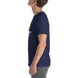 Sudsy's Hot Sauce Unisex t-shirt - Staving Artist Woodwork