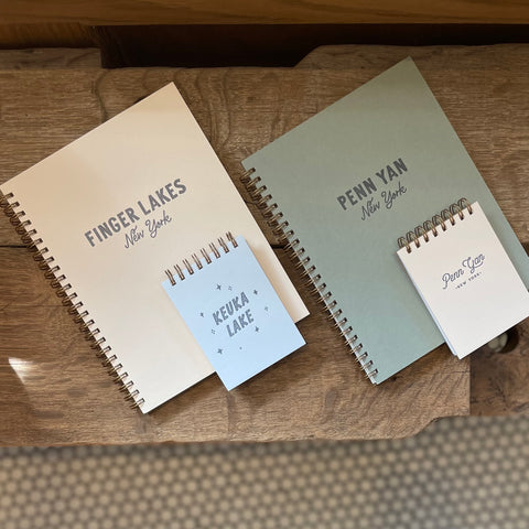 Spiral Notebooks - Staving Artist Woodwork