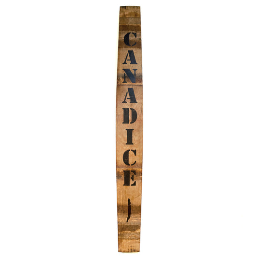 CANADICE Wine Barrel Stave - Staving Artist Woodwork