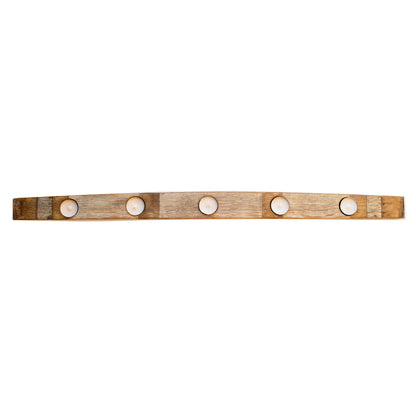 Wine Barrel Stave Candle Holder (5 Hole) - Staving Artist Woodwork