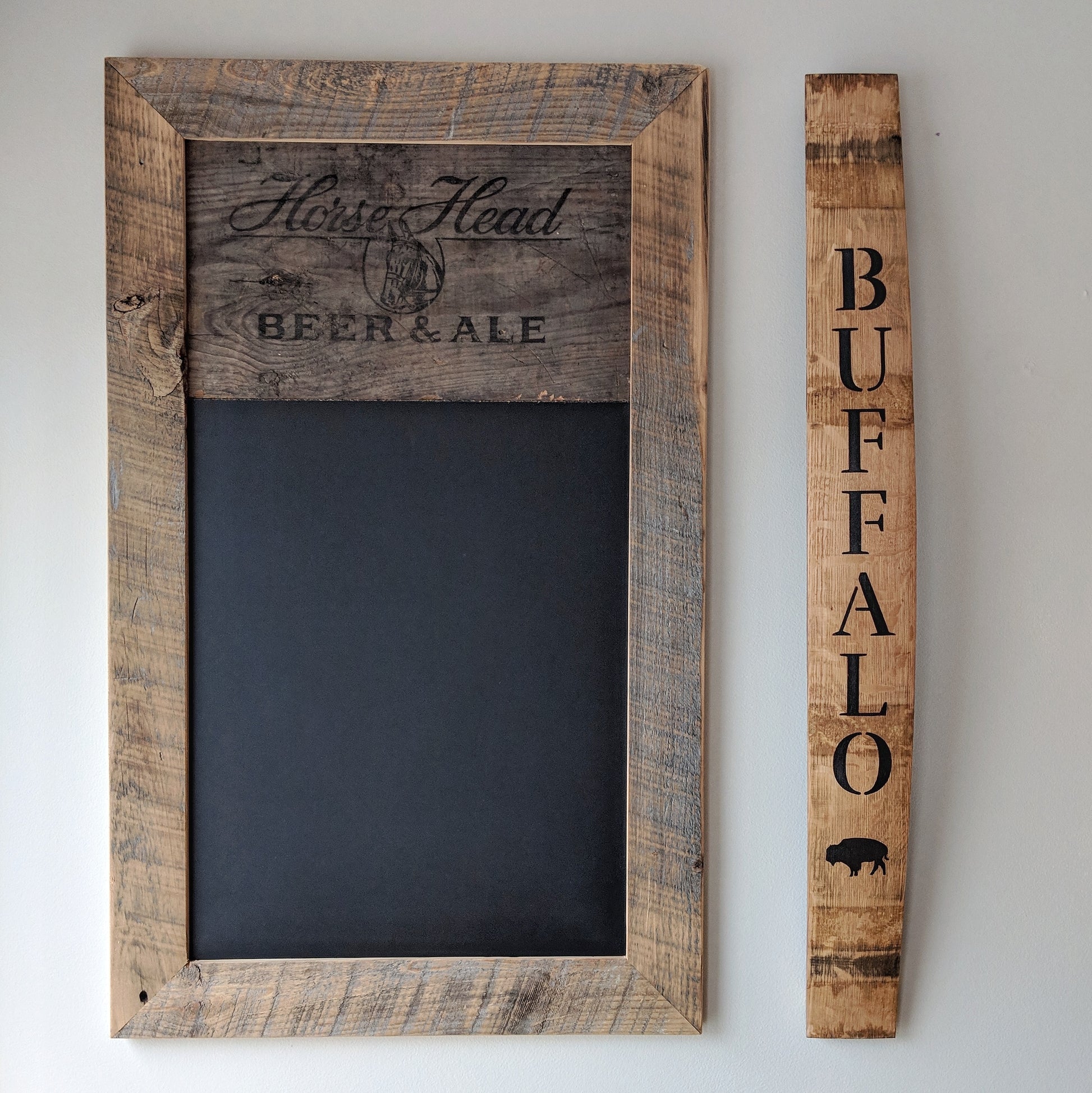 BUFFALO Wine Barrel Stave - Staving Artist Woodwork