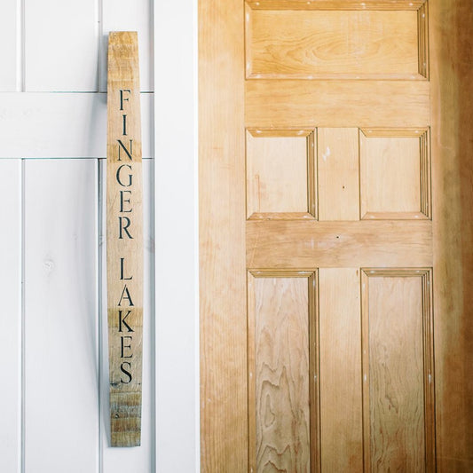 FINGER LAKES Wine Barrel Stave - Staving Artist Woodwork
