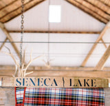 SENECA LAKE Wine Barrel Stave - Staving Artist Woodwork